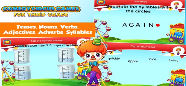 Grade 3 Games with the Circus(圖4)-速報App