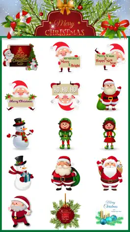 Game screenshot Santa Greetings Stickers mod apk