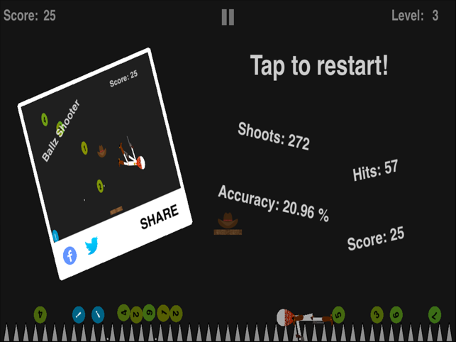 Ballz Shooter, game for IOS