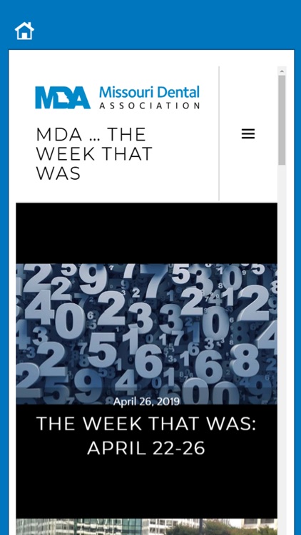 The MDA App