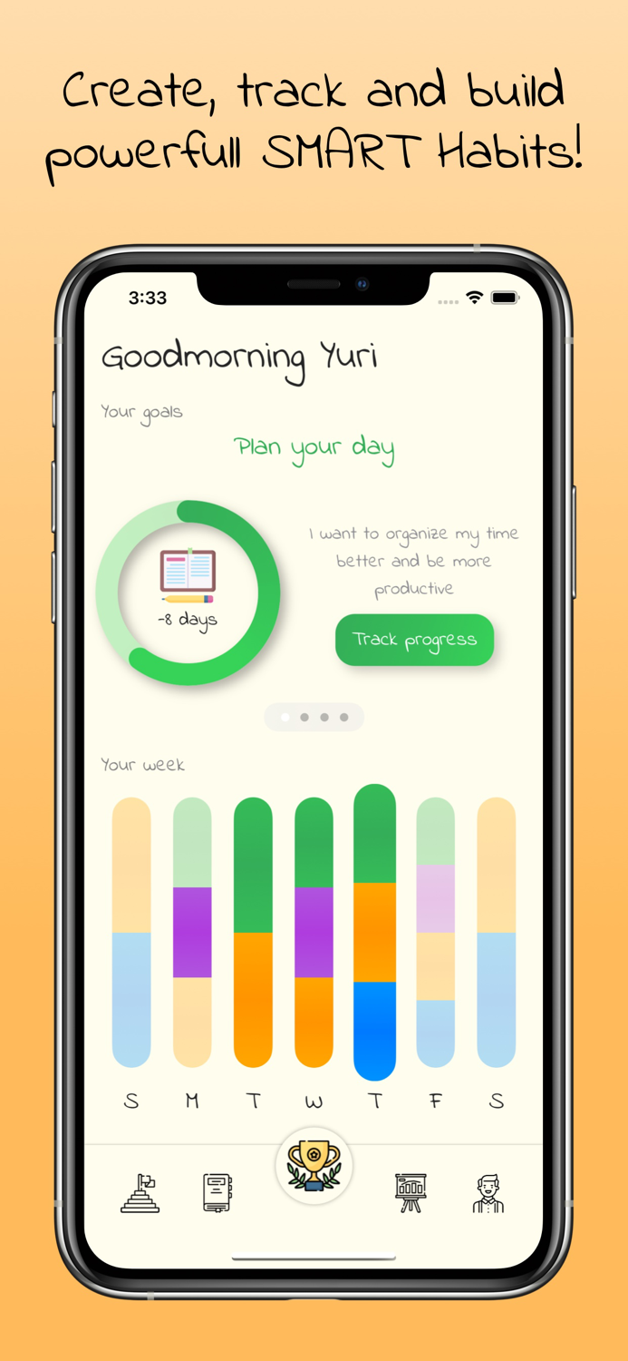TimeToGoal Track Smart Habits