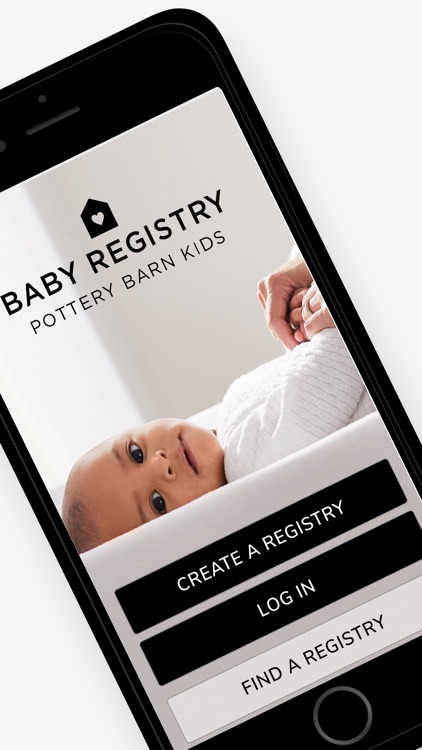 pottery barn kids find a registry