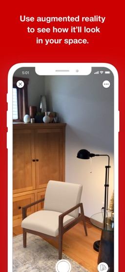 Target app screenshot