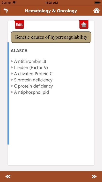 Clinic Pathology Mnemonics