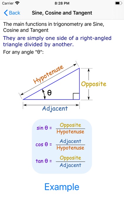 Learn Trigonometry formulas