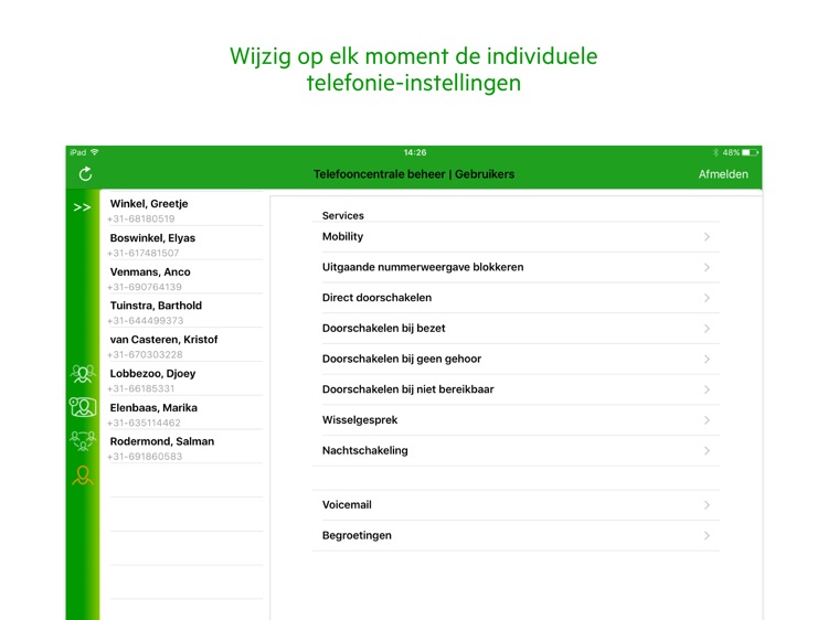 KPN Telefooncentrale beheer