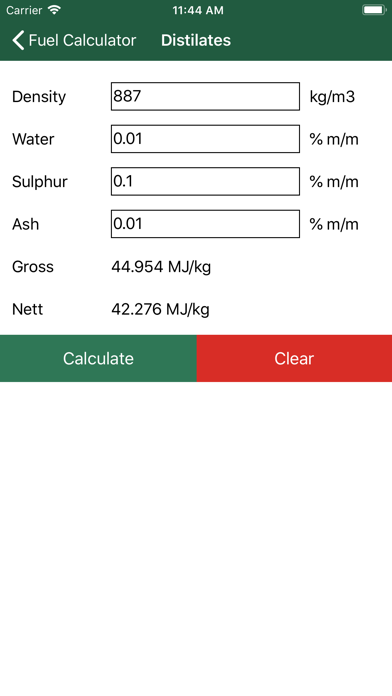 How to cancel & delete Bunker One - Fuel Calculator from iphone & ipad 1