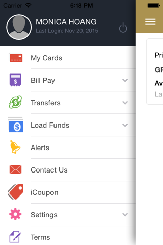 Golden Nugget Prepaid Card App screenshot 3