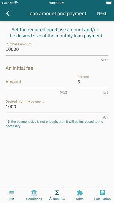 Loan Payment - Just Calculate screenshot 2