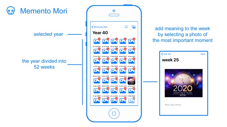 Memento Mori App.