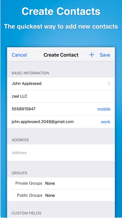 Contacts Journal CRM screenshot-7