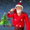 This is a very simple and amazing Santa cart driving game