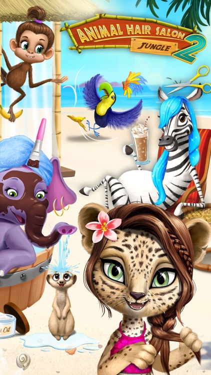 Jungle Animal Hair Salon 2