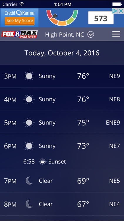 Fox8 Max Weather screenshot-3