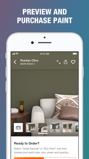 Project Color The Home Depot On Iphone Screenshots