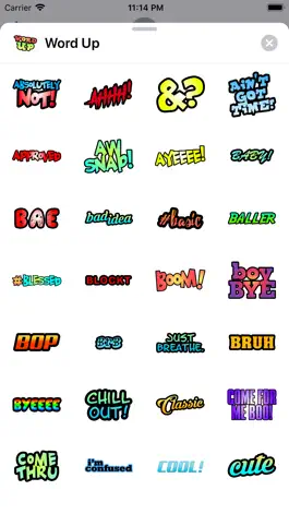 Game screenshot Word Up - Stickers hack