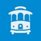 The trolleys are displayed on a map where you can easily and intuitively determine what trolleys are nearest to you