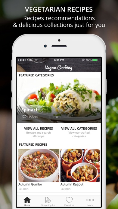 How to cancel & delete Healthy Vegetarian Recipes | Cook And Learn Guide from iphone & ipad 1