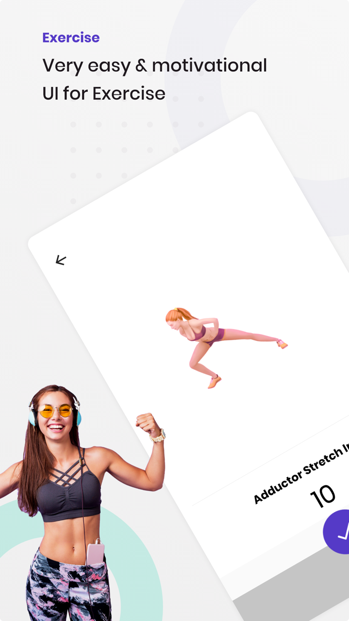 Women Fitness Workout at Home