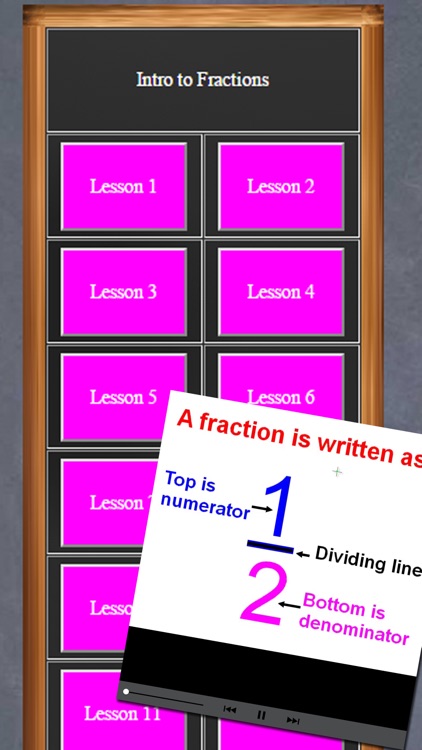 Fractions Part 1,  Age 4, 5, 6