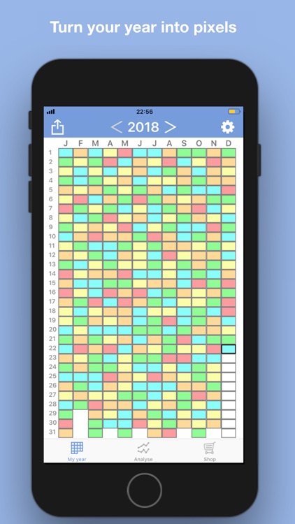 Year in Pixels - Analyser 2019 screenshot-0