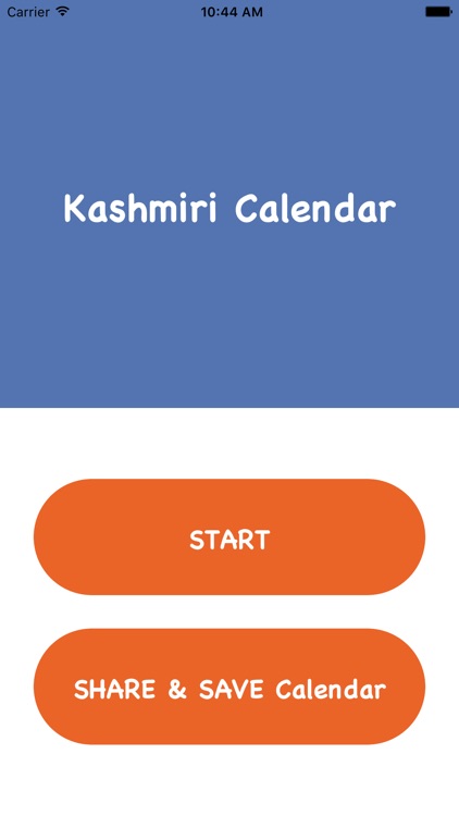 Kashmiri Calendar 2019