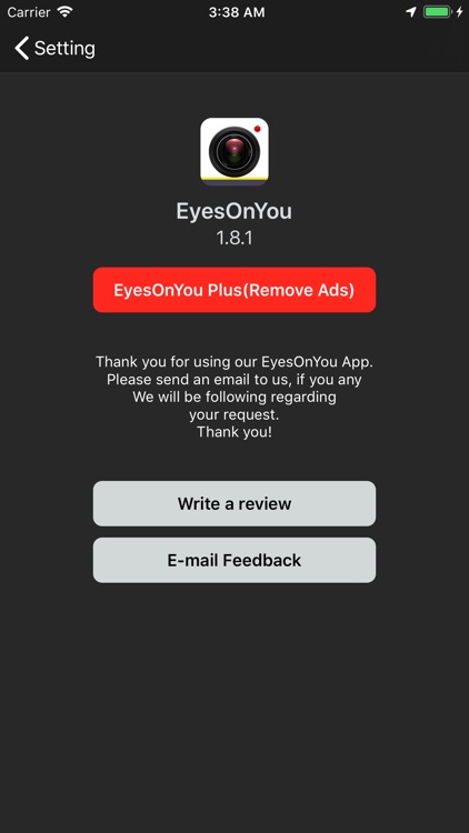 EyesOnYou DashCam screenshot-3