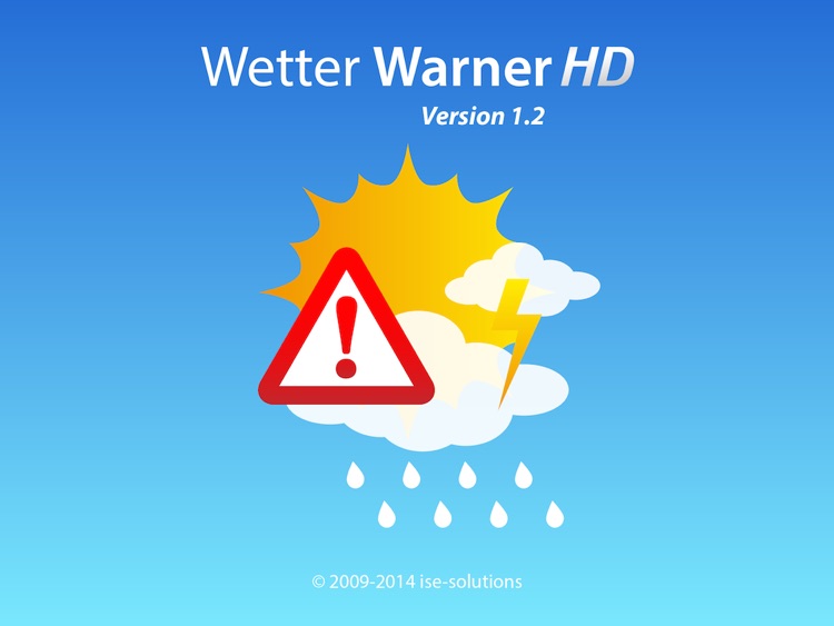 Wetter-Warner für iPad