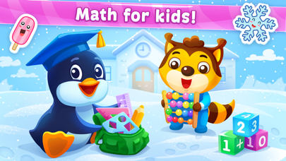 Math games with Pengui screenshot 2