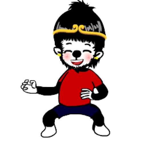 Witty obnoxious monkey