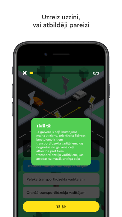Yelo: Ceļu satiksmes noteikumi screenshot 4