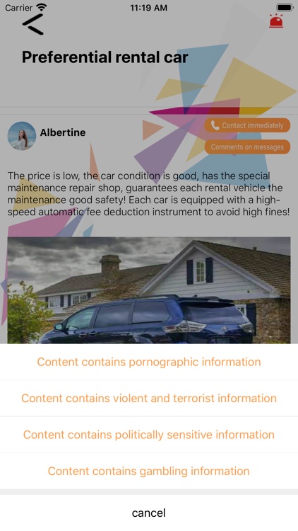 Speed rental center screenshot-5