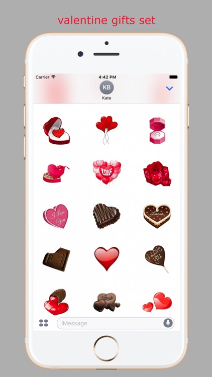 Valentine Sticker for iMessage