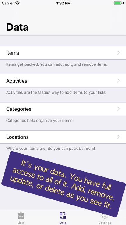 PackCheck Packing List screenshot-7
