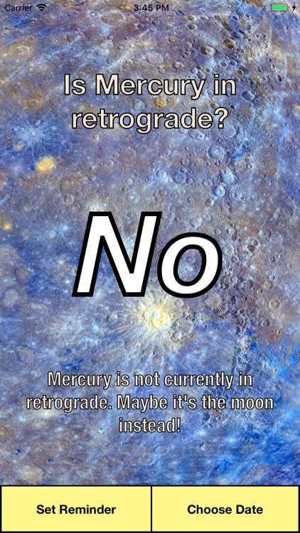 IsMercuryInRetrograde