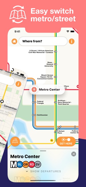 Washington Dc Metro Route Map On The App Store