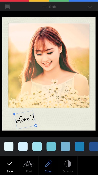 InstaLab - インスタントフォトエディタ screenshot1