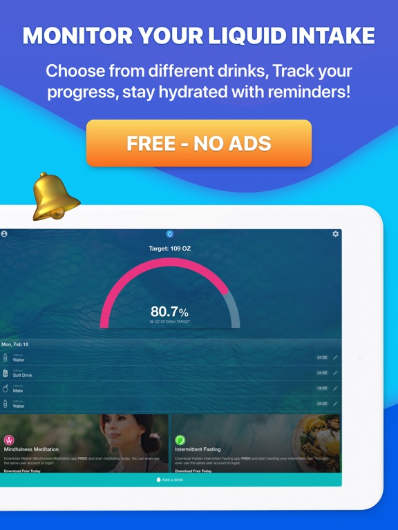 Waten - Water Tracker Reminder image #1