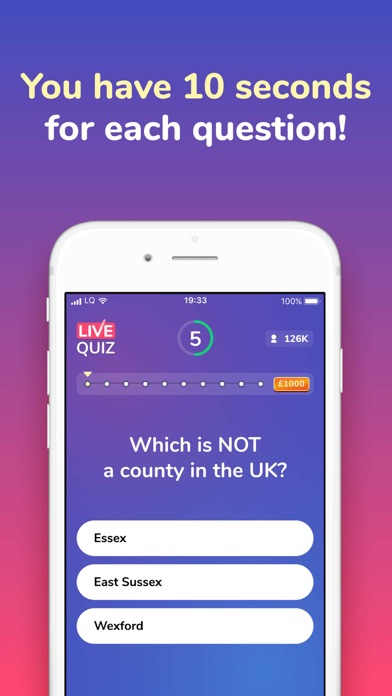 Live Quiz - Win Real Prizes screenshot 2