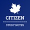 Prepare for Canadian Citizenship Test with this free handy app containing 750 study notes, arranged by Subjects, modules and chapters