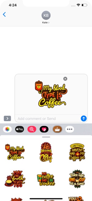 Coffee Stickers Pack(圖4)-速報App