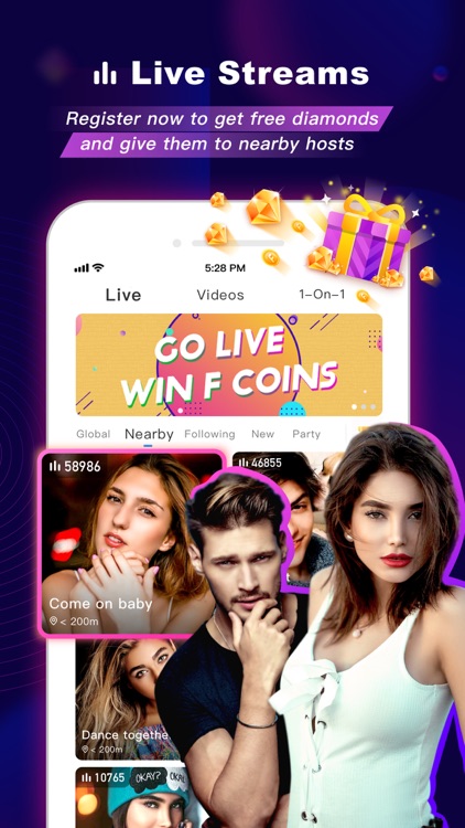 FaceCast - Live Video Chat