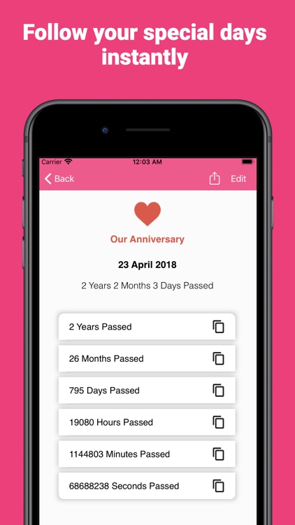 Love Days Counter For Couples screenshot-6