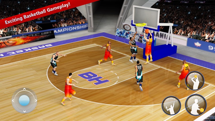 Real Dunk Basketball Games screenshot-2