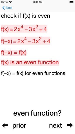 Even and Odd Polynomials(圖5)-速報App