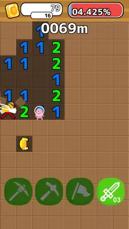 Game screenshot Dig×Sweeper apk