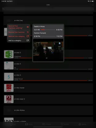 Captura 3 iProTV for iPtv & m3u content iphone