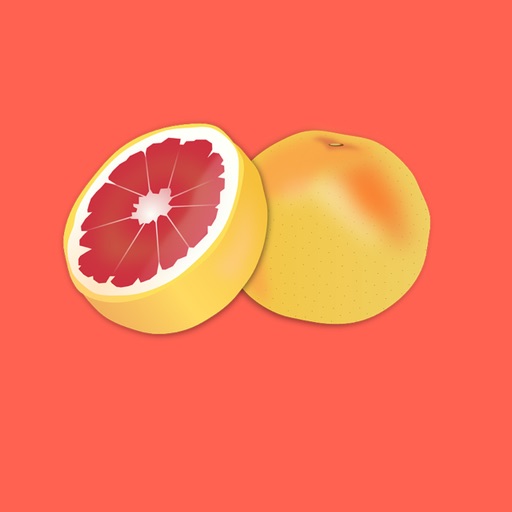 Grapefruit Stickers