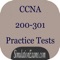 CCNA® 200-301 exam simulator provides practice questions from latest syllabus (2020 exam Objectives) of CCNA certification exam 200-301 offered by Cisco®