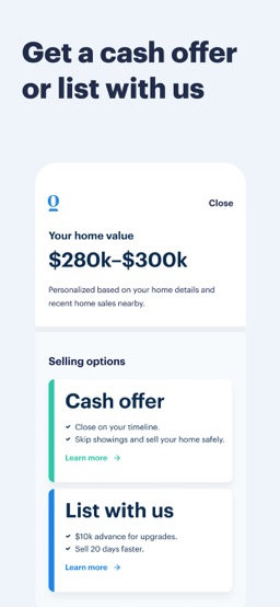 Opendoor app screenshot